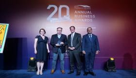 SQREEM Technologies wins for 'Digital Innovation' at the 20th Anniversary Annual Business Awards