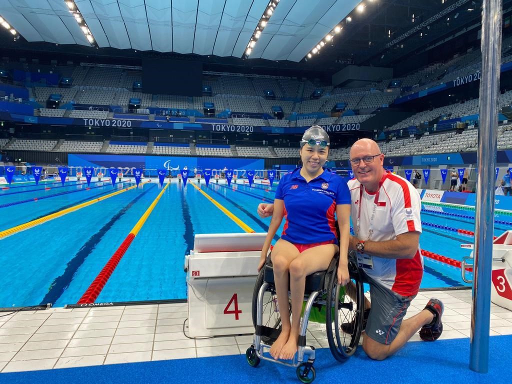Head of Swimming at Dulwich College (Singapore) supports Paralympic gold  medal winner Yip Pin Xiu at Tokyo 2020 | British Chamber Of Commerce  Singapore