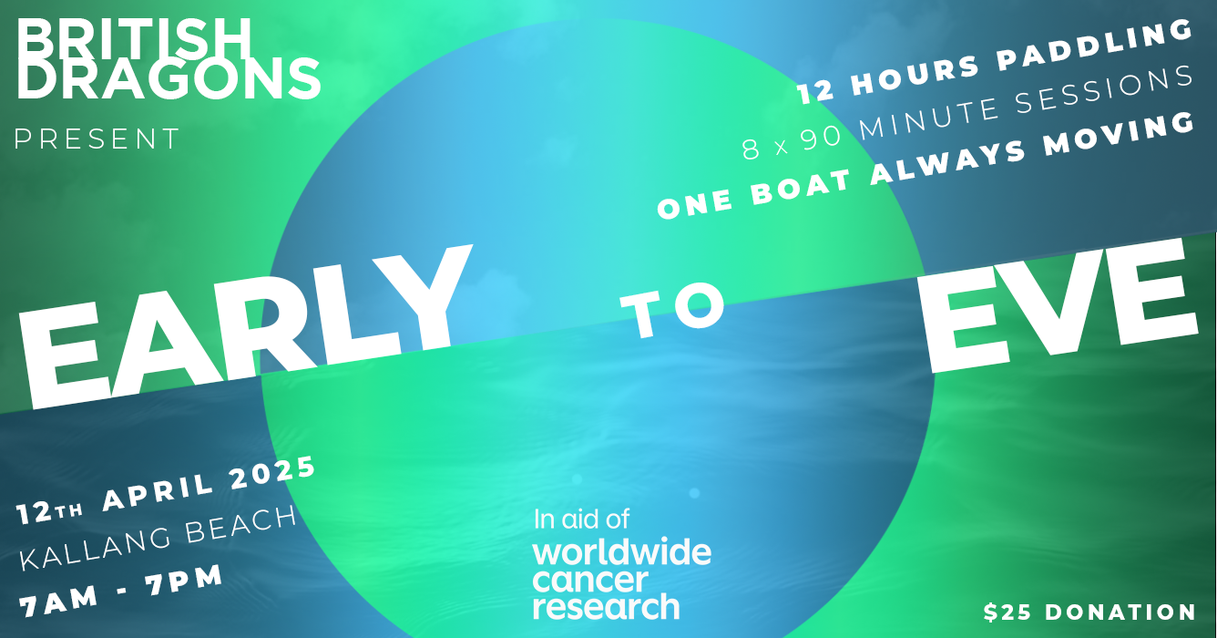 British Dragons Singapore: Early to Eve Charity Event Banner