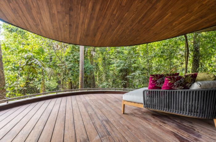 Image 3: Mandai Rainforest Resort offers a respite from the urban jungle. Some of these include treehouses with views of the lush tree canopy and Upper Seletar Reservoir. Photo courtesy of Mandai Wildlife Group