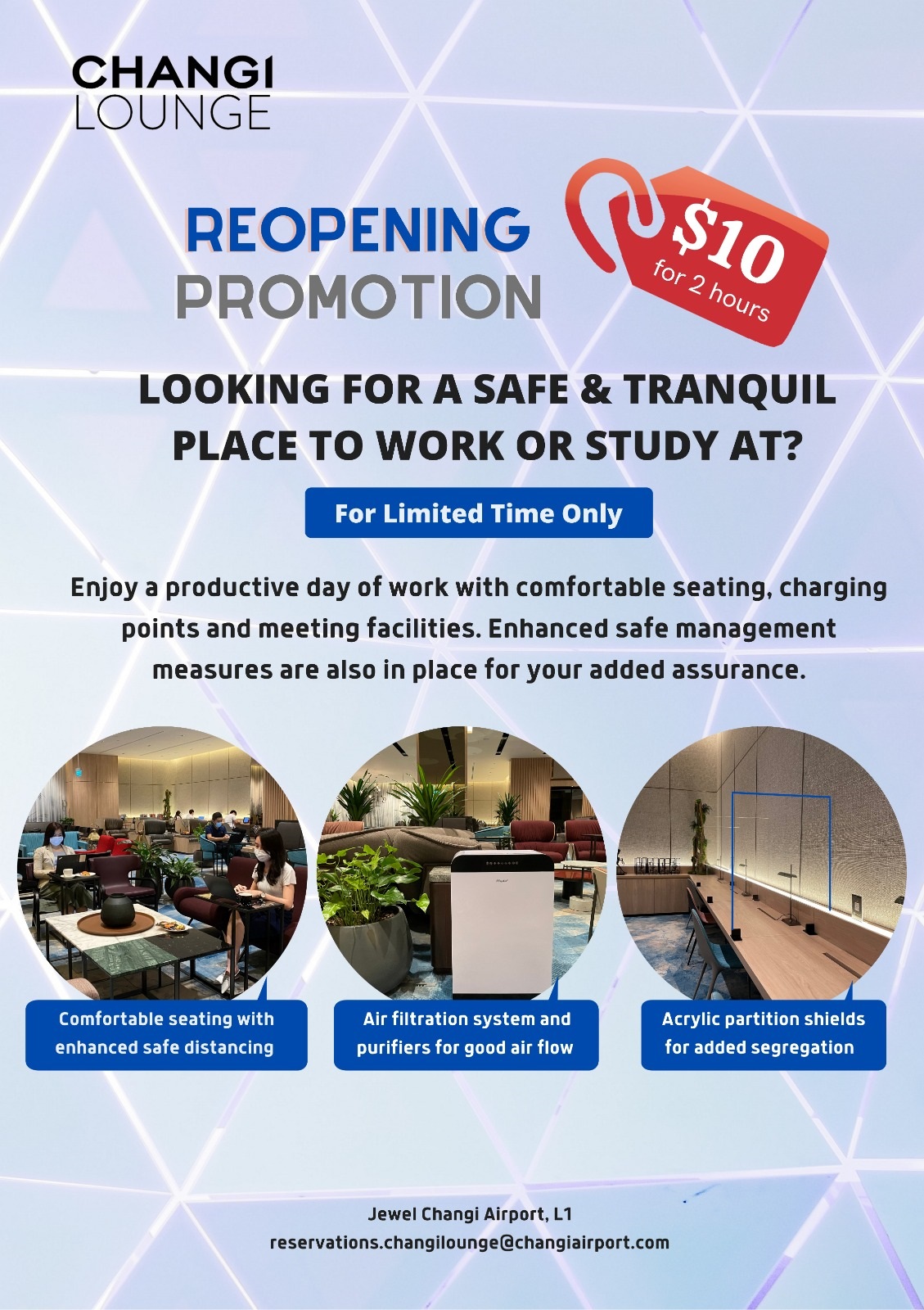 Changi Lounge Reopening