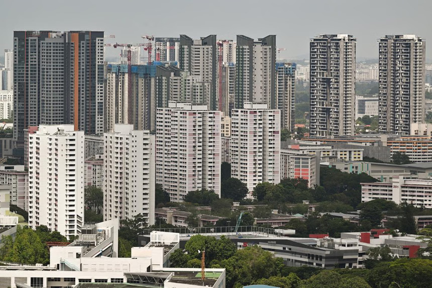 Minister for National Development Desmond Lee attributed the slower price growth to an increase in housing supply in both the public and private markets.ST PHOTO: LIM YAOHUI