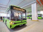 Electric bus in bus interchange