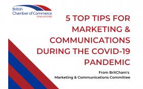 5 Top Tips for Marketing & Communications during the COVID-19 pandemic