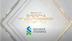 23rd Annual Business Awards - Standard Chartered win Diversity & Inclusion Champion of the Year